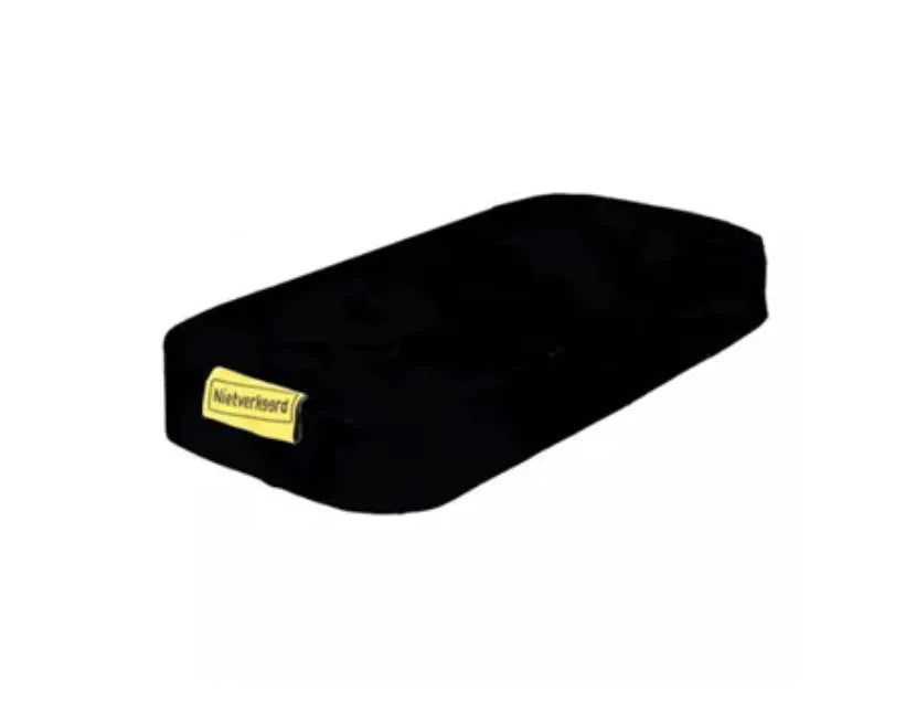 Coussin de porte-bagages noir (support inclus)